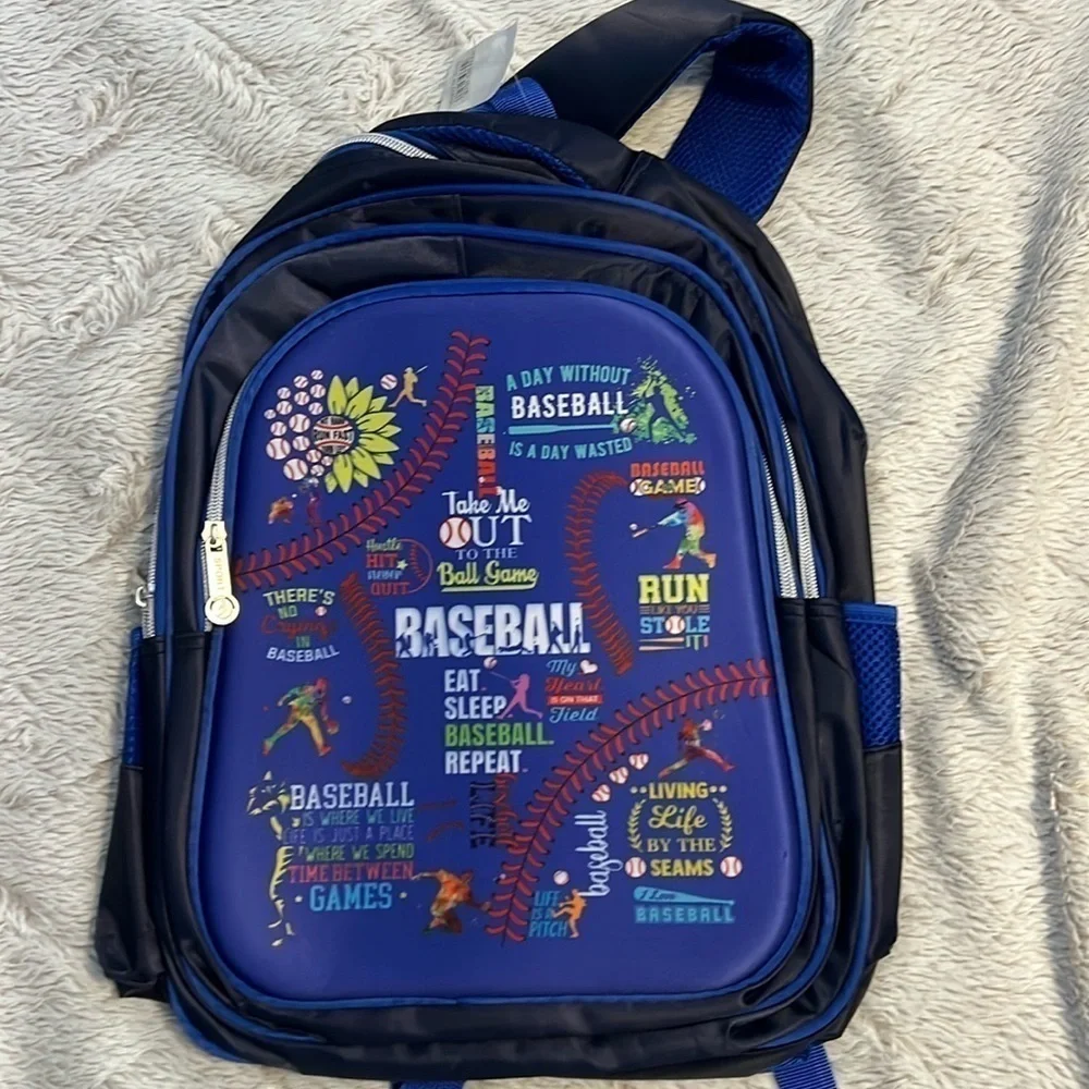 New Baseball Bookbag